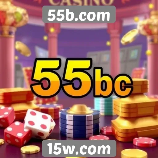 Jogos de cassino disponíveis no 55b.com